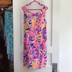 Lilly Pulitzer Open Back Dress, Size 10